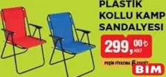 PLASTİK KOLLU KAMP SANDALYESİ PLASTİK KOLLU KAMP SANDALYESİ